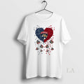 Original Heart Of Florida Panthers Hockey Nhl 2026 Unisex T-shirt, Sweatshirt, Hoodie, Long Sleeve Tee - T-Shirt, Sweatshirt, Hoodie