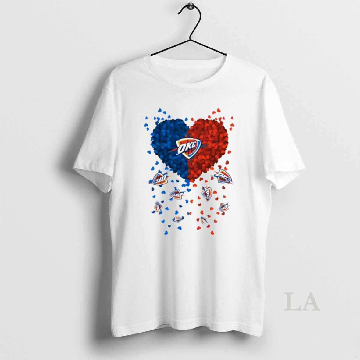 Original Heart Of Oklahoma City Thunder Basketball Nba 2026 Unisex T-shirt, Sweatshirt, Hoodie, Long Sleeve Tee - T-Shirt, Sweatshirt, Hoodie