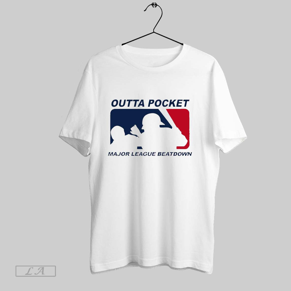 Original Holymountainprinting Outta Pocket Mlb Major League Beatdown Logo T Shirt Unisex T-shirt, Sweatshirt, Hoodie, Long Sleeve Tee - T-Shirt, Sweatshirt, Hoodie