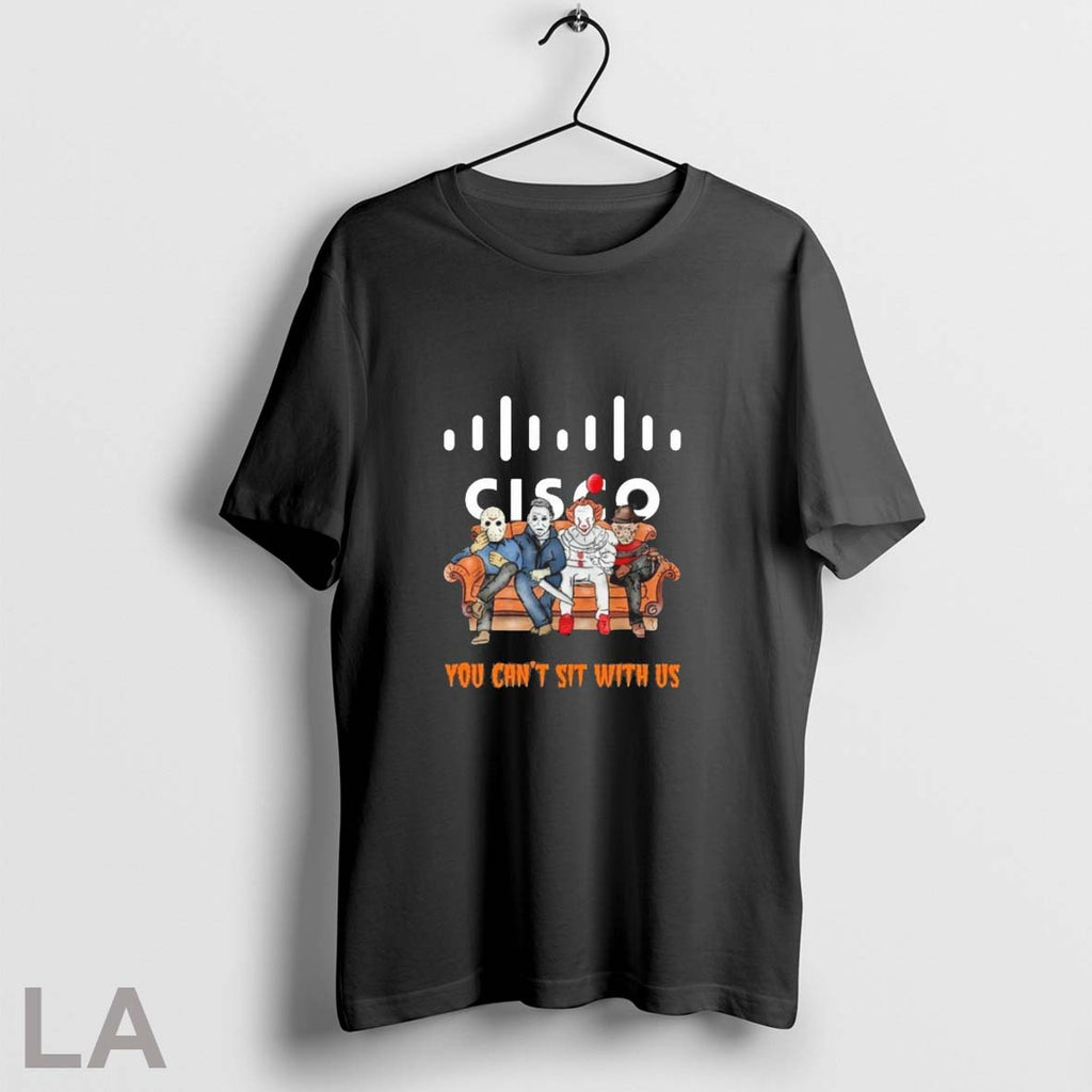Original Horror Film You Cant Sit With Us Cisco Logo Unisex T-shirt, Sweatshirt, Hoodie, Long Sleeve Tee - T-Shirt, Sweatshirt, Hoodie