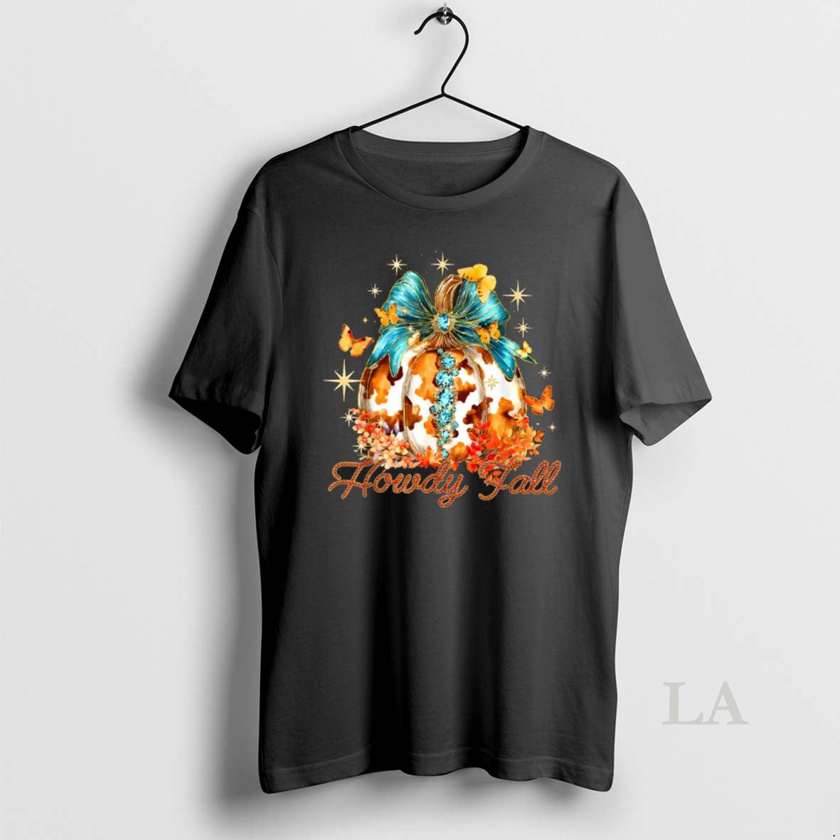 Original Howdy Fall Western Pumpkin Season Autumn Leaves Thanksgiving Unisex T-shirt, Sweatshirt, Hoodie, Long Sleeve Tee - T-Shirt, Sweatshirt, Hoodie