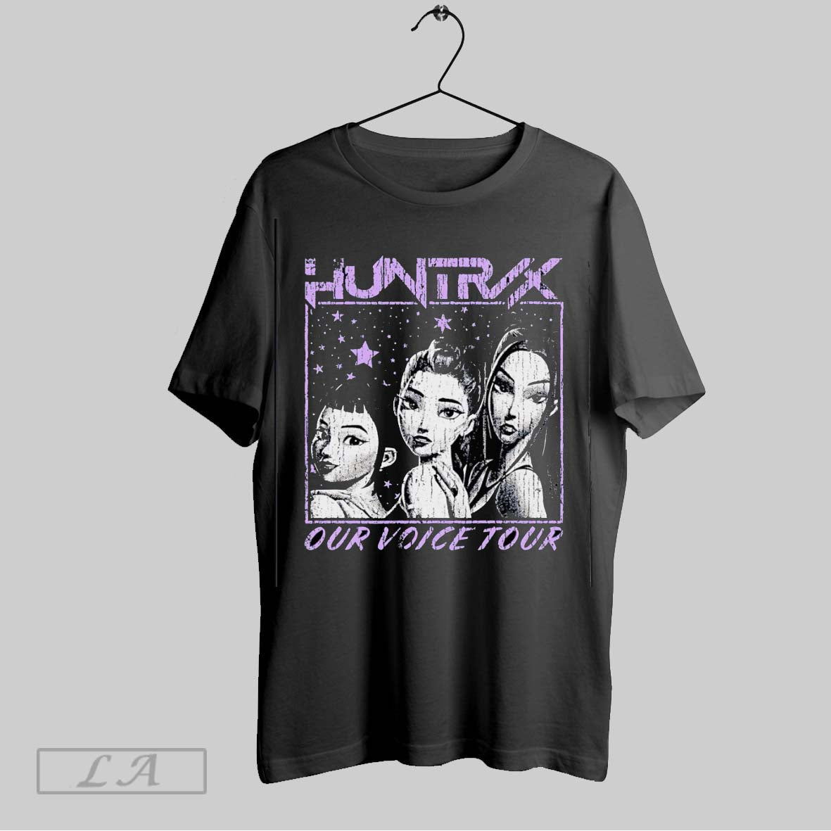 Original Huntrix Our Voice Tour Unisex T-shirt, Sweatshirt, Hoodie, Long Sleeve Tee - T-Shirt, Sweatshirt, Hoodie