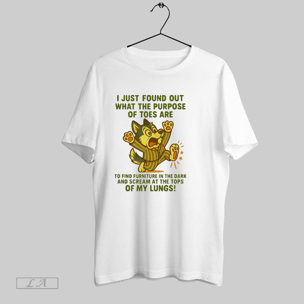 Original Husky I Just Found Out What The Purpose Of Toes Unisex T-shirt, Sweatshirt, Hoodie, Long Sleeve Tee - T-Shirt, Sweatshirt, Hoodie