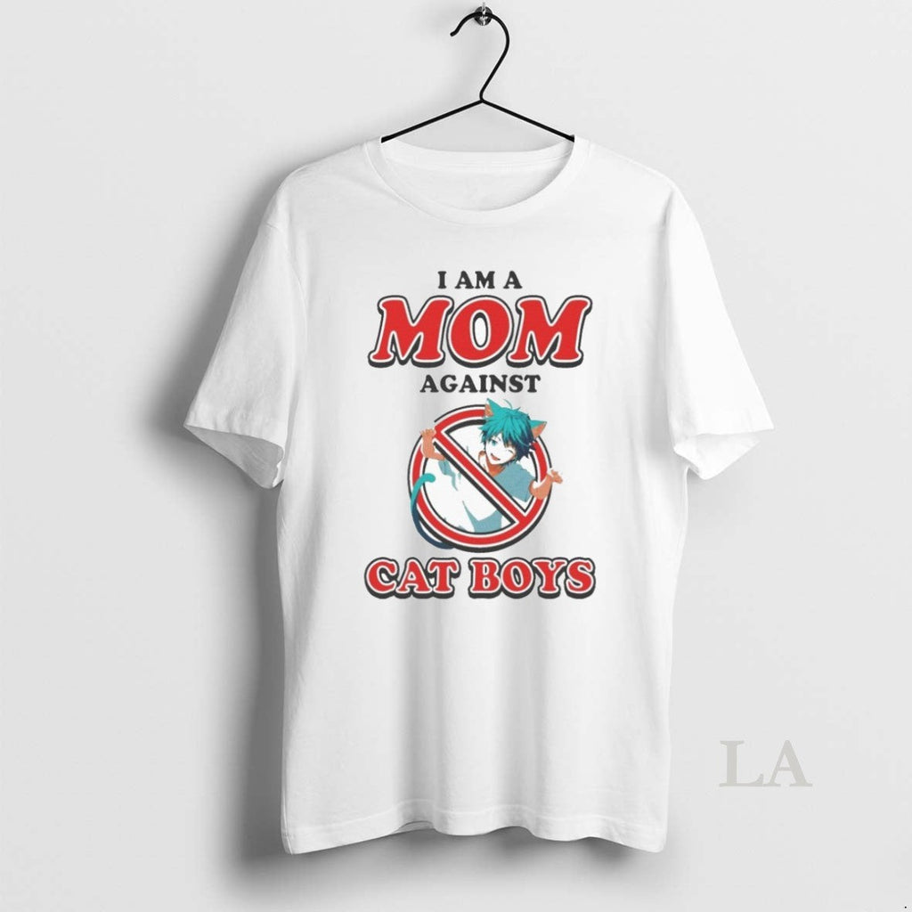 Original I Am A Mom Against Cat Boys Waifu Anime Unisex T-shirt, Sweatshirt, Hoodie, Long Sleeve Tee - T-Shirt, Sweatshirt, Hoodie