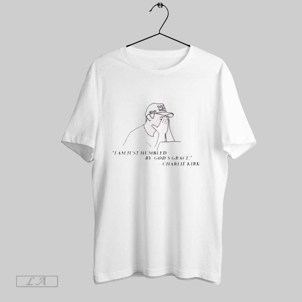 Original I Am Just Humbked By Gods Charlie Kirk Show 2025 Unisex T-shirt, Sweatshirt, Hoodie, Long Sleeve Tee - T-Shirt, Sweatshirt, Hoodie