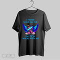Original I Never Walk Alone My Son Walks With Me Unisex T-shirt, Sweatshirt, Hoodie, Long Sleeve Tee - T-Shirt, Sweatshirt, Hoodie