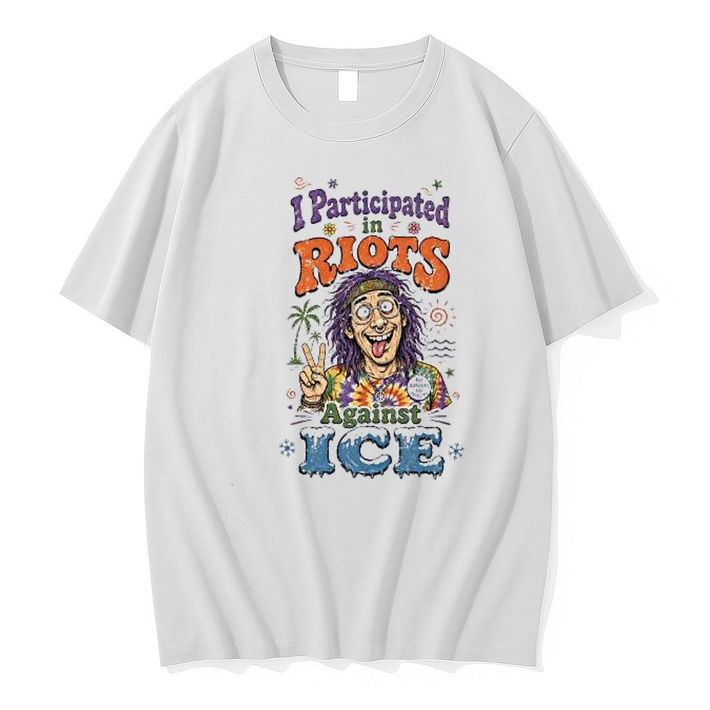 Original I Participated Riots Against Ice Tshirts Jpg Unisex T-shirt, Sweatshirt, Hoodie, Long Sleeve Tee - T-Shirt, Sweatshirt, Hoodie