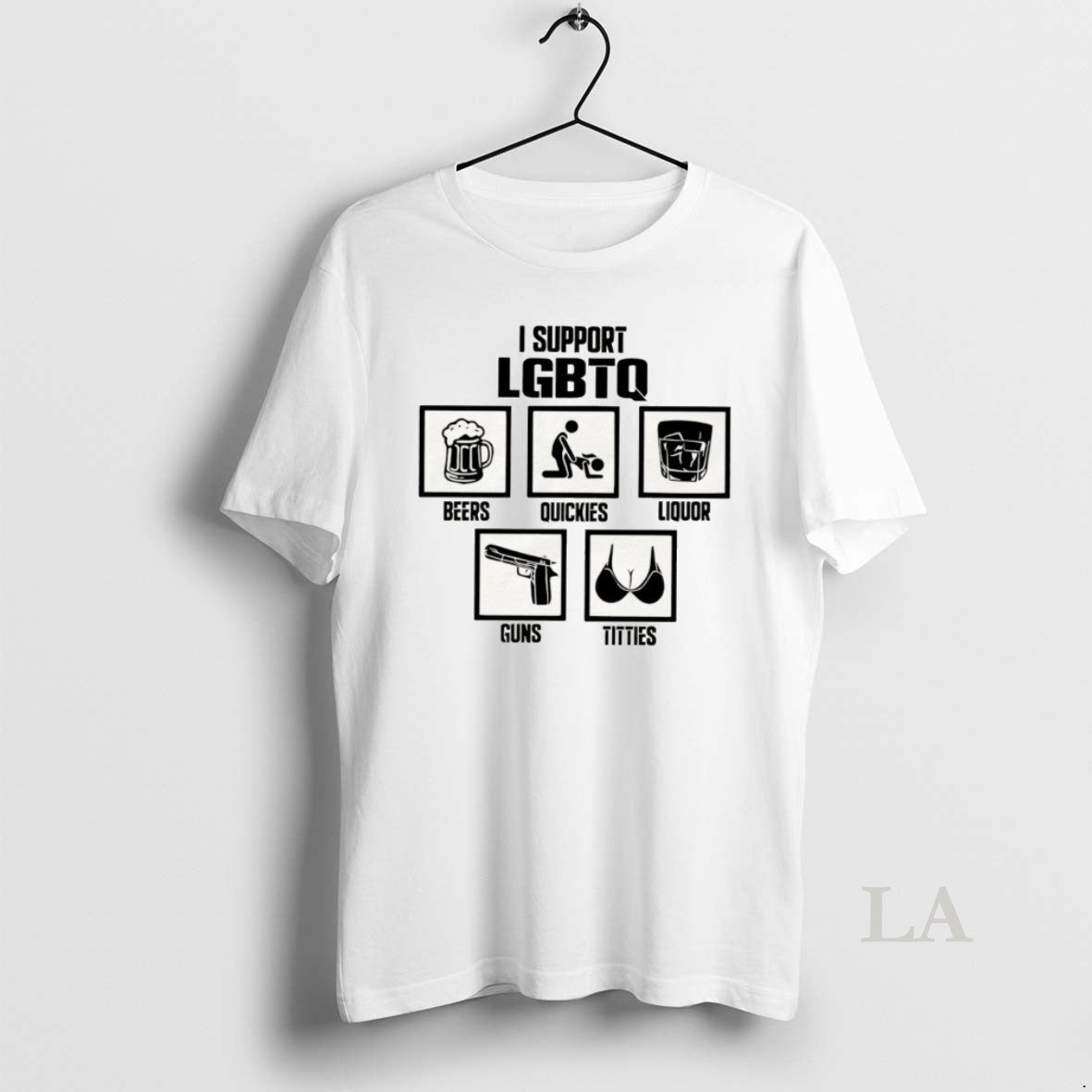 Original I Support Lgbtq Beers Quickies Liquor Guns Titties Pride Month Graphic Unisex T-shirt, Sweatshirt, Hoodie, Long Sleeve Tee - T-Shirt, Sweatshirt, Hoodie
