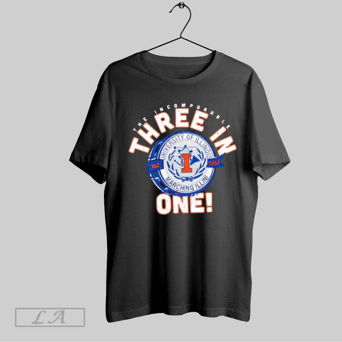 Original Illinois Fighting Illini The Incomparable Three In One Unisex T-shirt, Sweatshirt, Hoodie, Long Sleeve Tee - T-Shirt, Sweatshirt, Hoodie