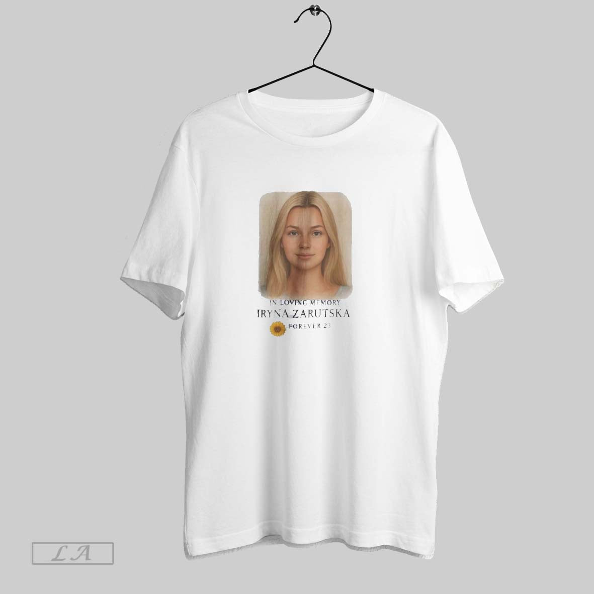 Original In Loving Memory Iryna Zarutska Forever 23 Unisex T-shirt, Sweatshirt, Hoodie, Long Sleeve Tee - T-Shirt, Sweatshirt, Hoodie