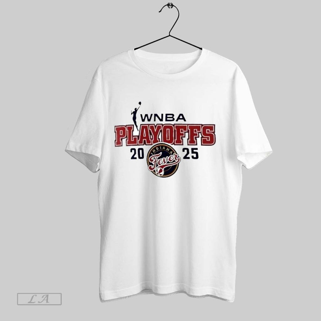 Original Indiana Fever 2025 Wnba Playoffs Unisex T-shirt, Sweatshirt, Hoodie, Long Sleeve Tee - T-Shirt, Sweatshirt, Hoodie