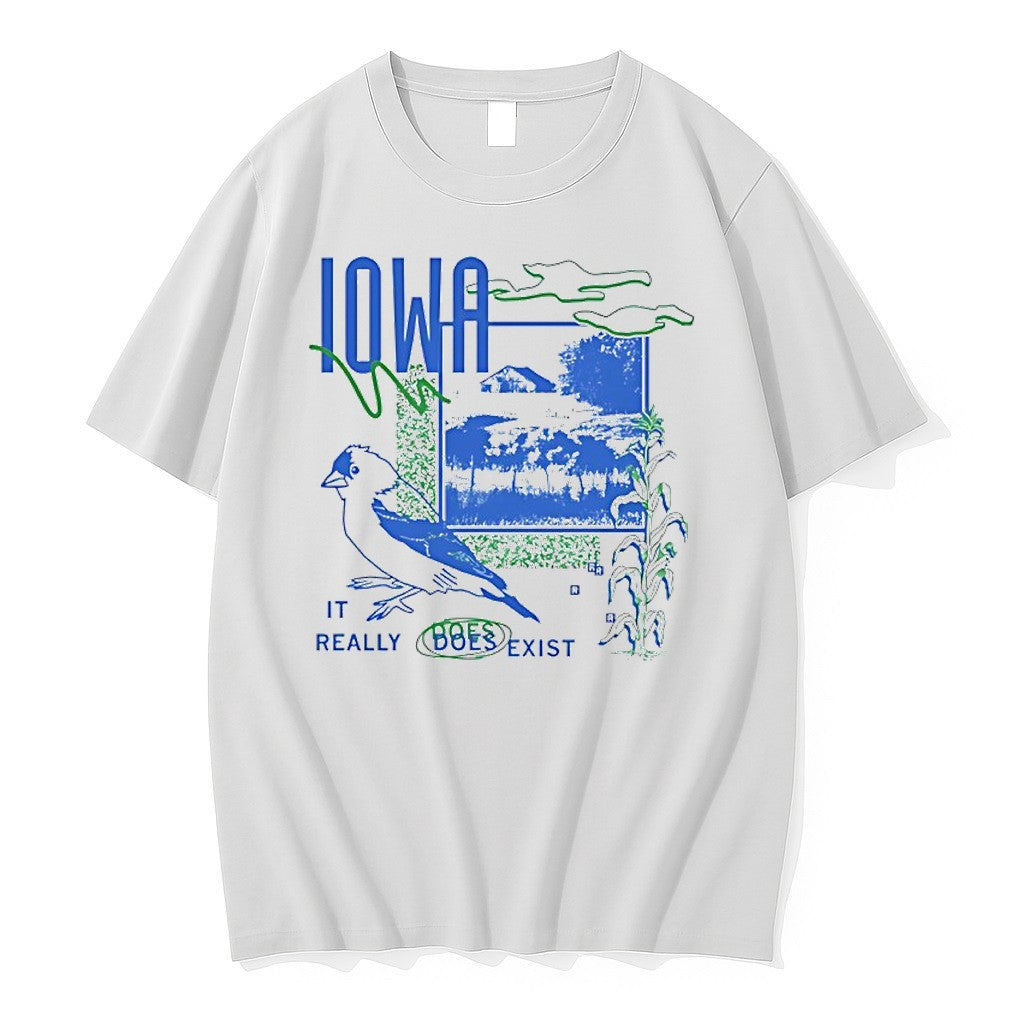 Original Iowa It Really Does Exist Tshirts Jpg Unisex T-shirt, Sweatshirt, Hoodie, Long Sleeve Tee - T-Shirt, Sweatshirt, Hoodie