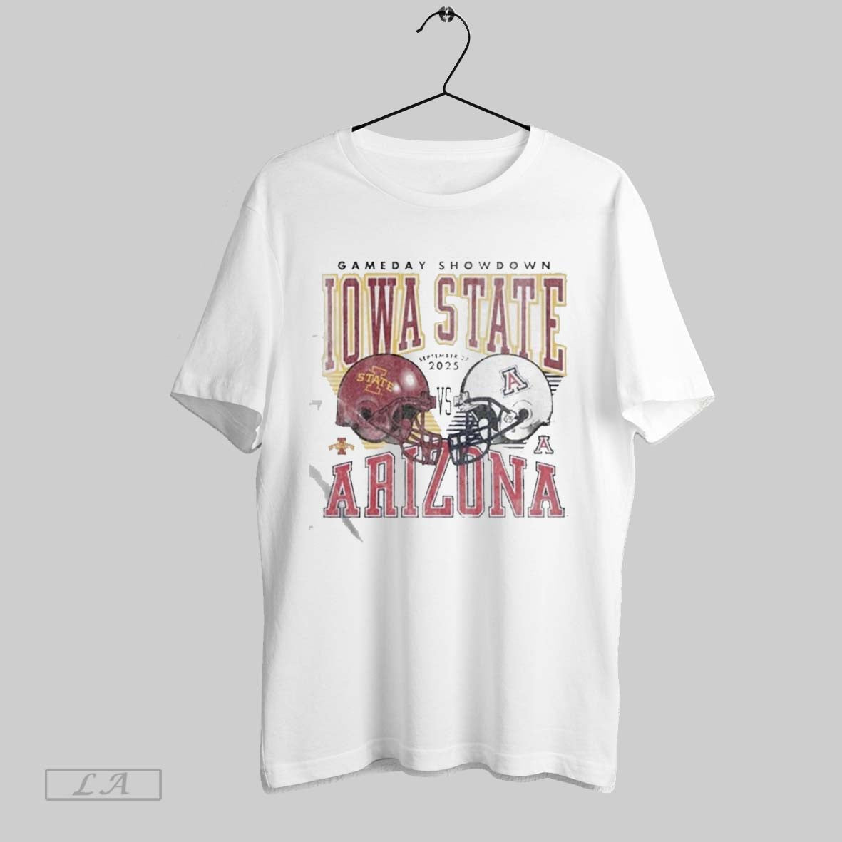 Original Iowa State Cyclones Vs Arizona Wildcats Football 2025 Gameday Showdown Unisex T-shirt, Sweatshirt, Hoodie, Long Sleeve Tee - T-Shirt, Sweatshirt, Hoodie