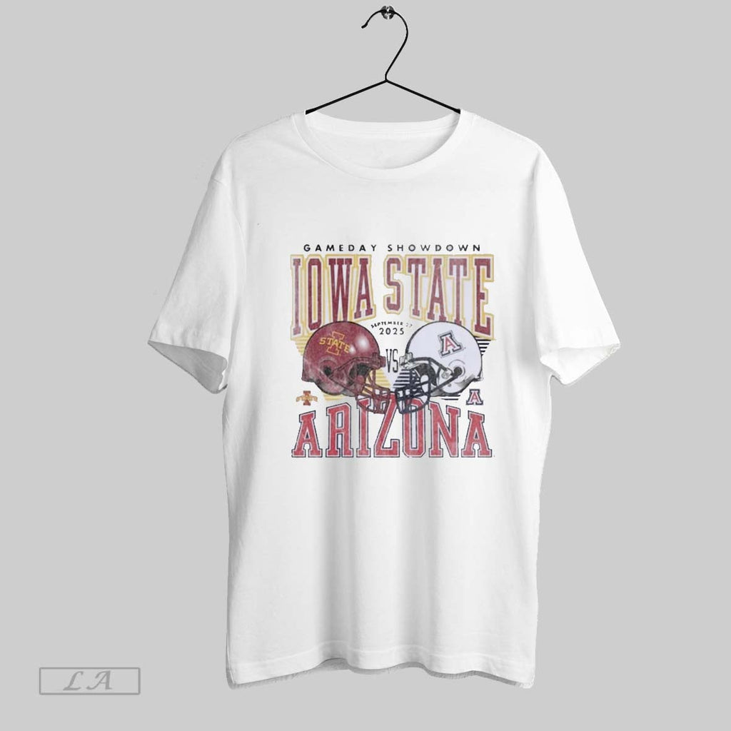 Original Iowa State Cyclones Vs Arizona Wildcats 2025 Gameday Showdown Football Unisex T-shirt, Sweatshirt, Hoodie, Long Sleeve Tee - T-Shirt, Sweatshirt, Hoodie