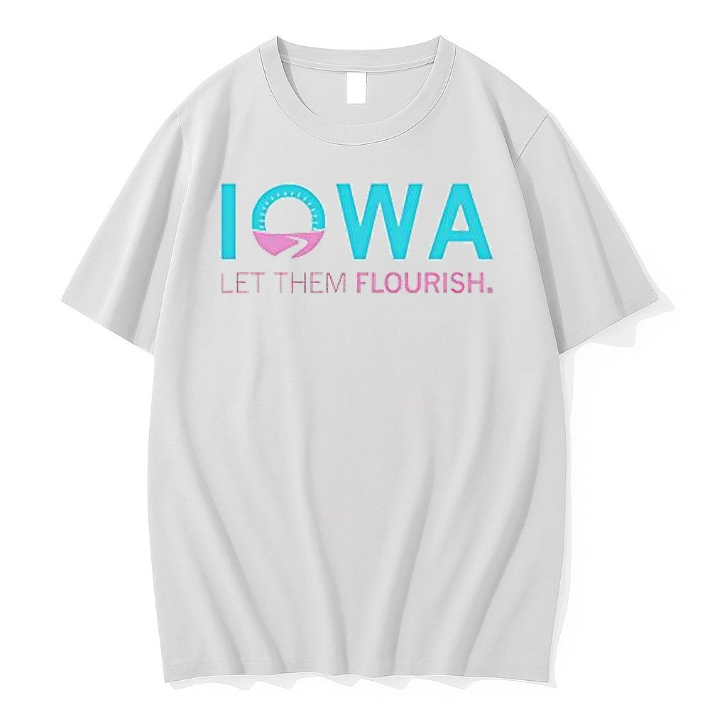 Original Iowa Let Them Flourish Tshirts Jpg Unisex T-shirt, Sweatshirt, Hoodie, Long Sleeve Tee - T-Shirt, Sweatshirt, Hoodie