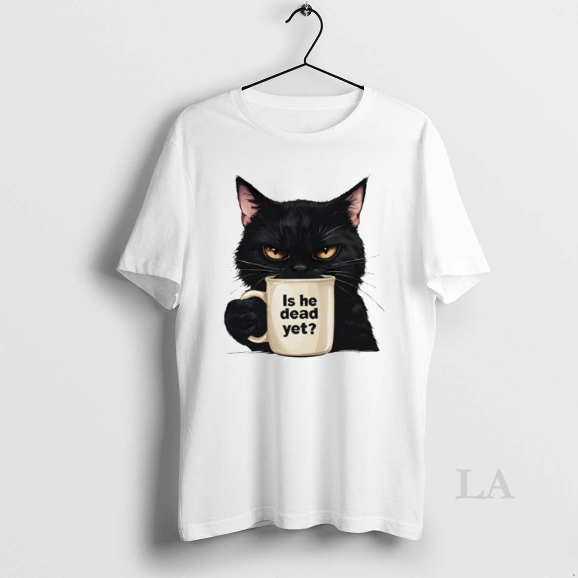 Original Is He Dead Yet Black Cat Fdt Anti Trump Unisex T-shirt, Sweatshirt, Hoodie, Long Sleeve Tee - T-Shirt, Sweatshirt, Hoodie