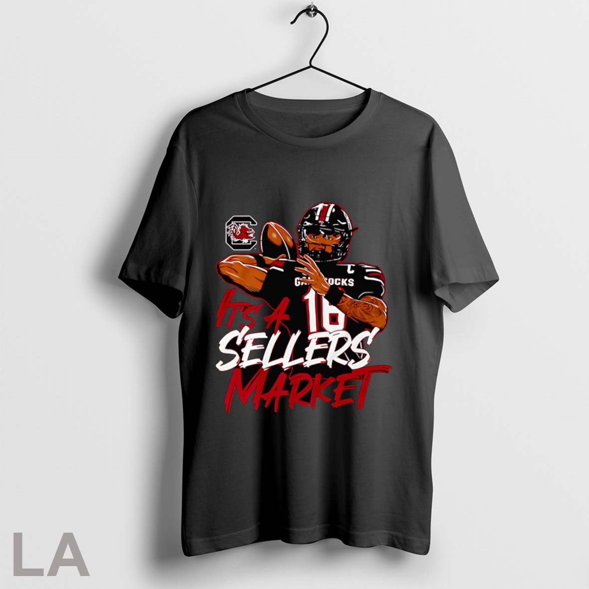 Original Its A Lanorris Sellers Market South Carolina Football Unisex T-shirt, Sweatshirt, Hoodie, Long Sleeve Tee - T-Shirt, Sweatshirt, Hoodie