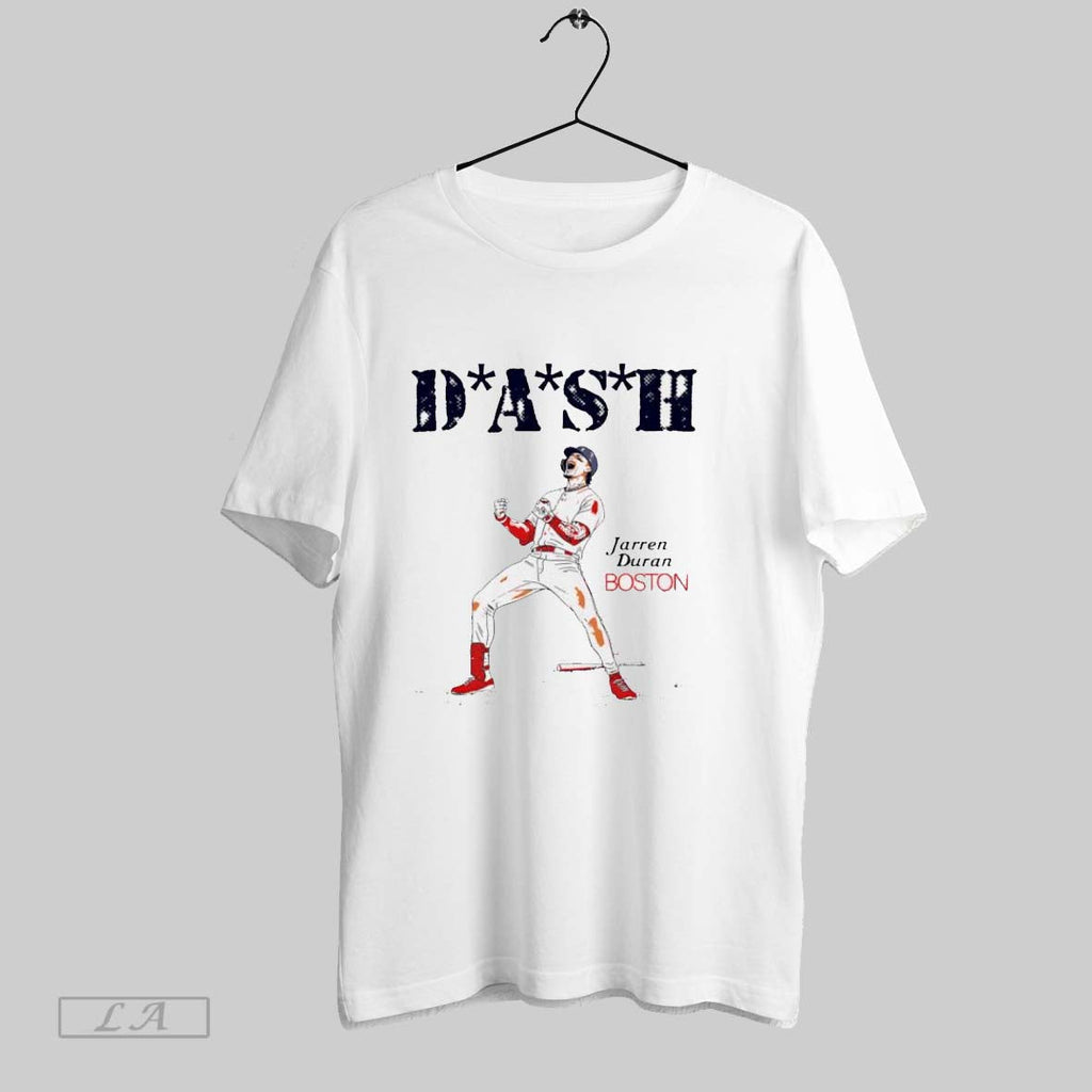 Original Jarren Duran Dash Boston Red Sox Unisex T-shirt, Sweatshirt, Hoodie, Long Sleeve Tee - T-Shirt, Sweatshirt, Hoodie