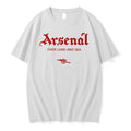 Original Jarsenal Over Land And Sea Tshirts Jpg Unisex T-shirt, Sweatshirt, Hoodie, Long Sleeve Tee - T-Shirt, Sweatshirt, Hoodie