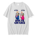 Original Jaxson Hayes Erika Kirk Are Druski Kirk White Chicks Tshirts Jpg Unisex T-shirt, Sweatshirt, Hoodie, Long Sleeve Tee - T-Shirt, Sweatshirt, Hoodie