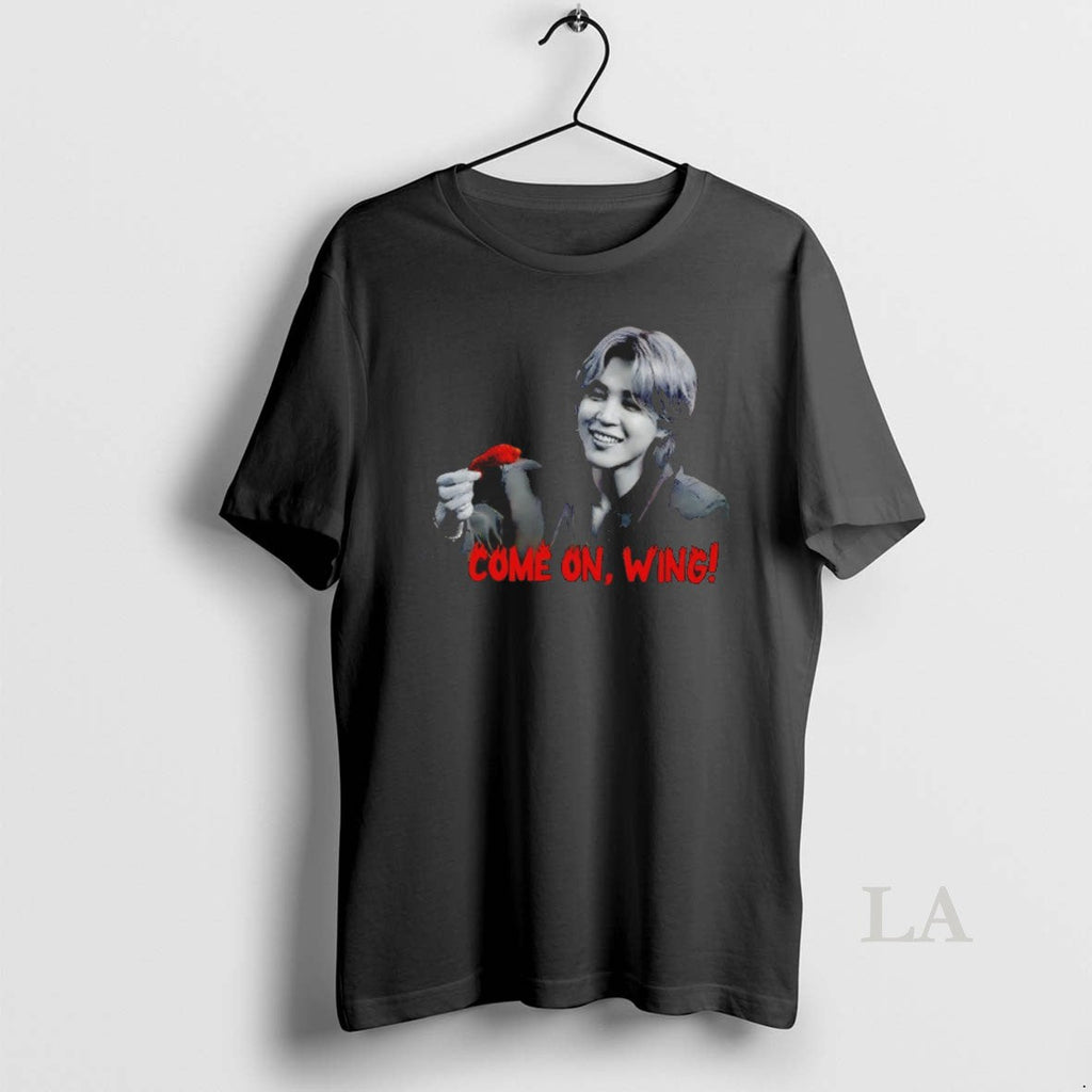 Original Jimin Bts Kpop Arirang Tour 2026 Come On Wing Unisex T-shirt, Sweatshirt, Hoodie, Long Sleeve Tee - T-Shirt, Sweatshirt, Hoodie
