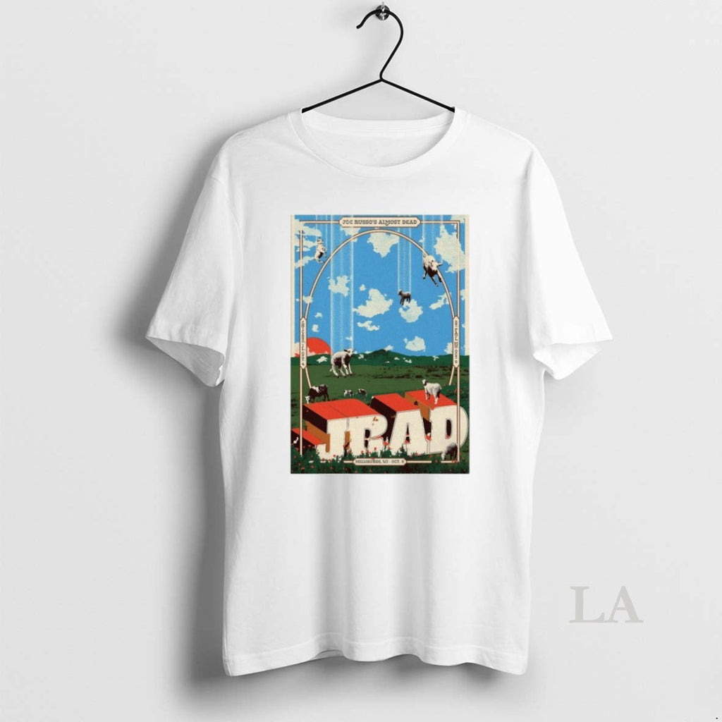 Original Joe Russos Jrad Almost Dead Oct 3 2025 Milwaukee Wi Lamb Unisex T-shirt, Sweatshirt, Hoodie, Long Sleeve Tee - T-Shirt, Sweatshirt, Hoodie