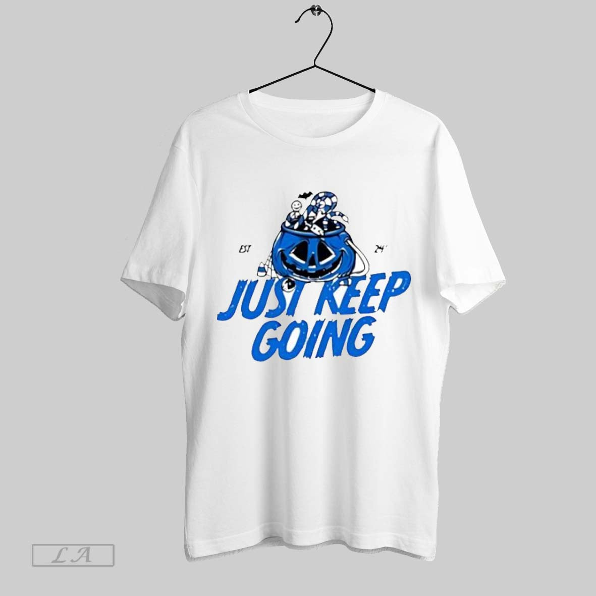 Original Just Keep Going Halloween Pumpkin Candy Basket Cool Graphic Unisex T-shirt, Sweatshirt, Hoodie, Long Sleeve Tee - T-Shirt, Sweatshirt, Hoodie