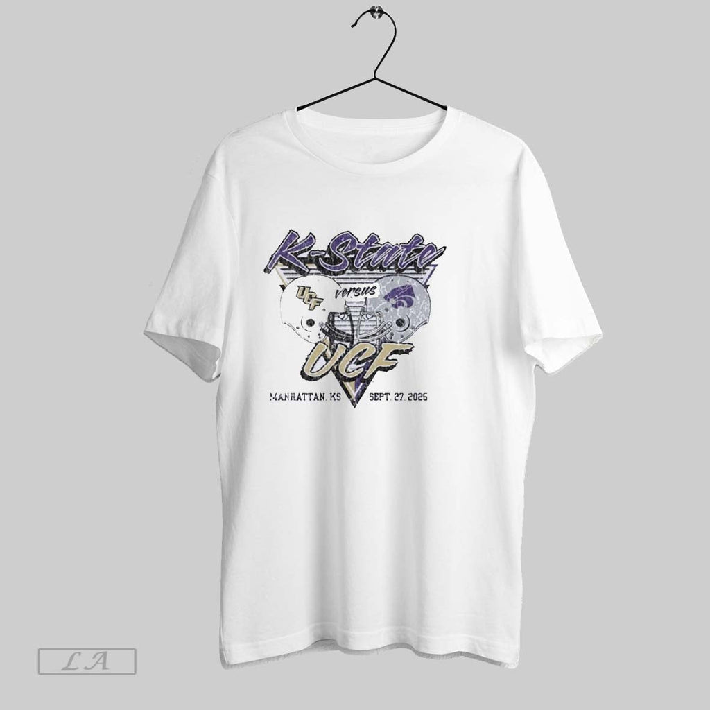 Original K State Wildcats Vs Ucf Golden Knights 2025 Gameday Football Unisex T-shirt, Sweatshirt, Hoodie, Long Sleeve Tee - T-Shirt, Sweatshirt, Hoodie