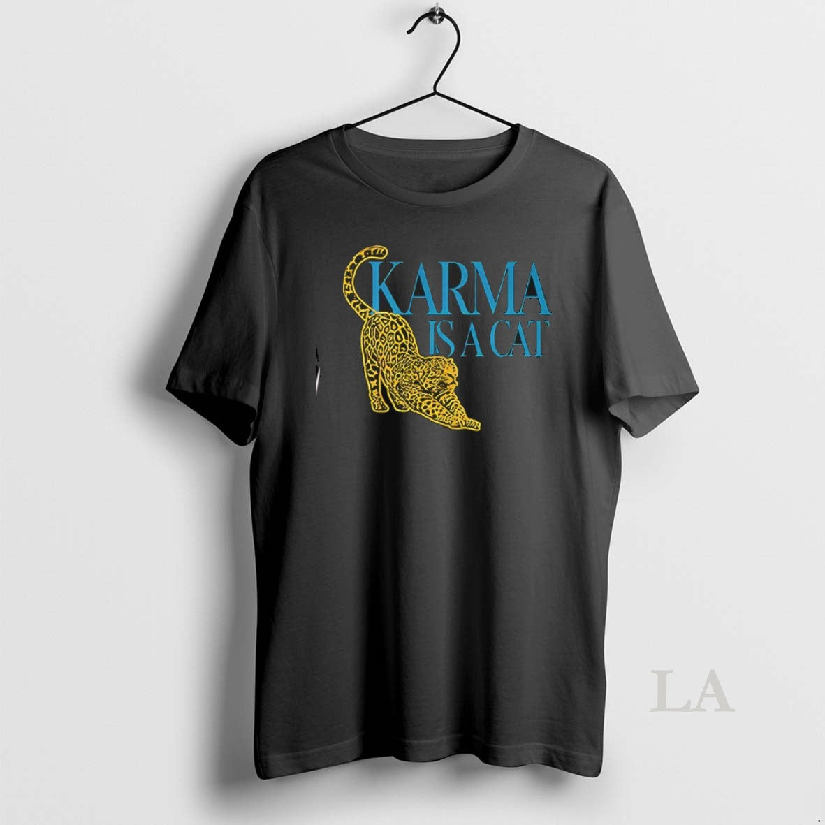 Original Karma Is A Cat Unisex T-shirt, Sweatshirt, Hoodie, Long Sleeve Tee - T-Shirt, Sweatshirt, Hoodie