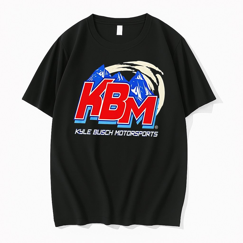 Original Kbm Kyle Busch Motorsports Mountain Logo Racing Tee Tshirts Jpg Unisex T-shirt, Sweatshirt, Hoodie, Long Sleeve Tee - T-Shirt, Sweatshirt, Hoodie