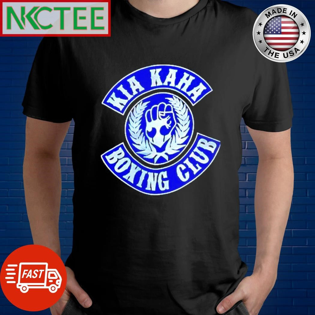 Original Kia Kaha boxing club circle logo shirt Unisex T-shirt, Sweatshirt, Hoodie, Long Sleeve Tee - T-Shirt, Sweatshirt, Hoodie