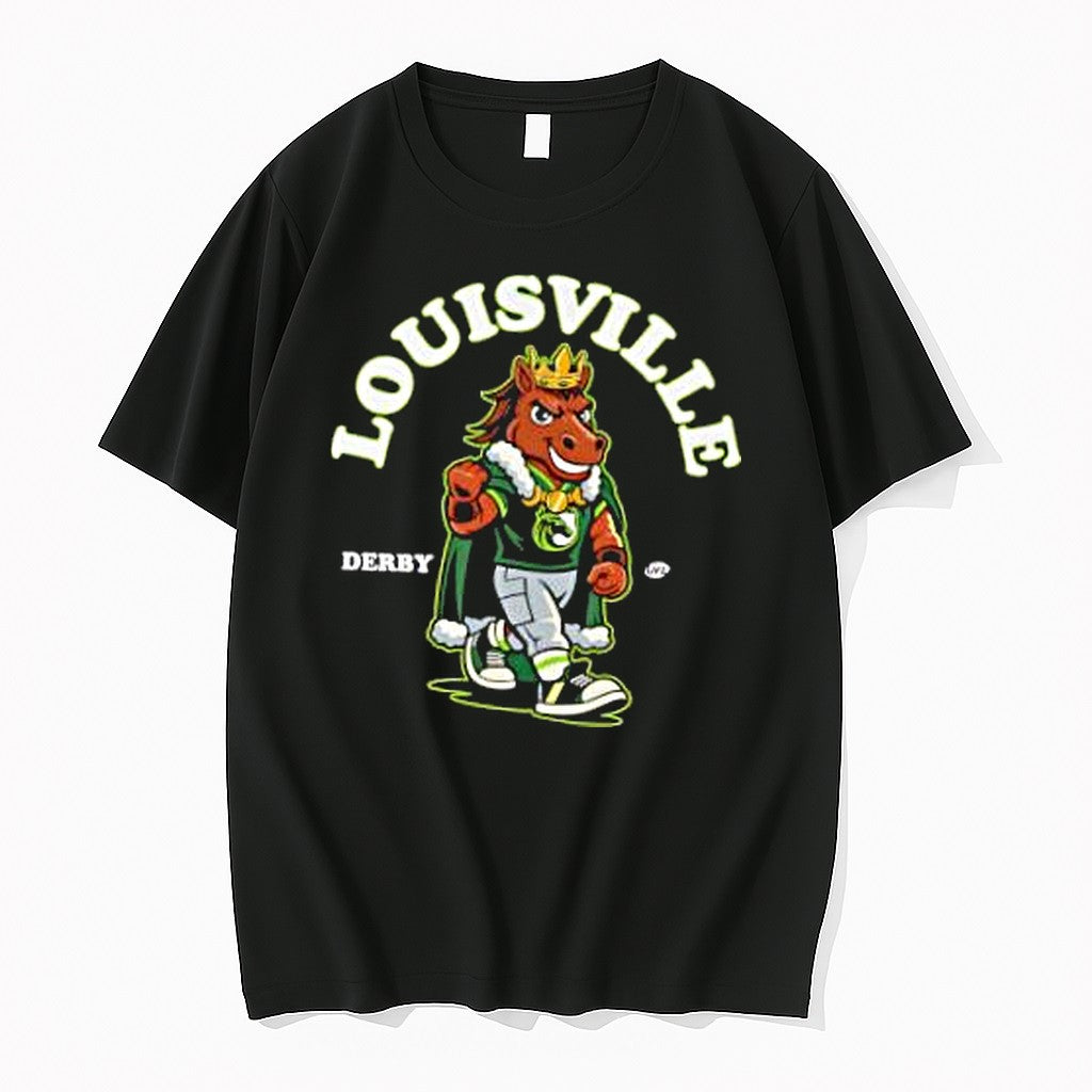 Original King Horse Mascot Louisville Derby Ufl Tshirts Jpg Unisex T-shirt, Sweatshirt, Hoodie, Long Sleeve Tee - T-Shirt, Sweatshirt, Hoodie