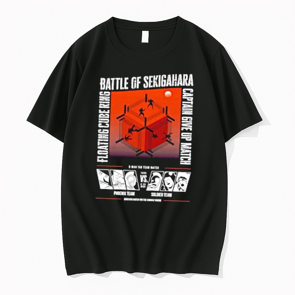Original Kinnikuman Phoenix Soldier Team Battle Of Sekigahara Cube Ring Captain Give Up Tshirts - T-Shirt, Sweatshirt, Hoodie