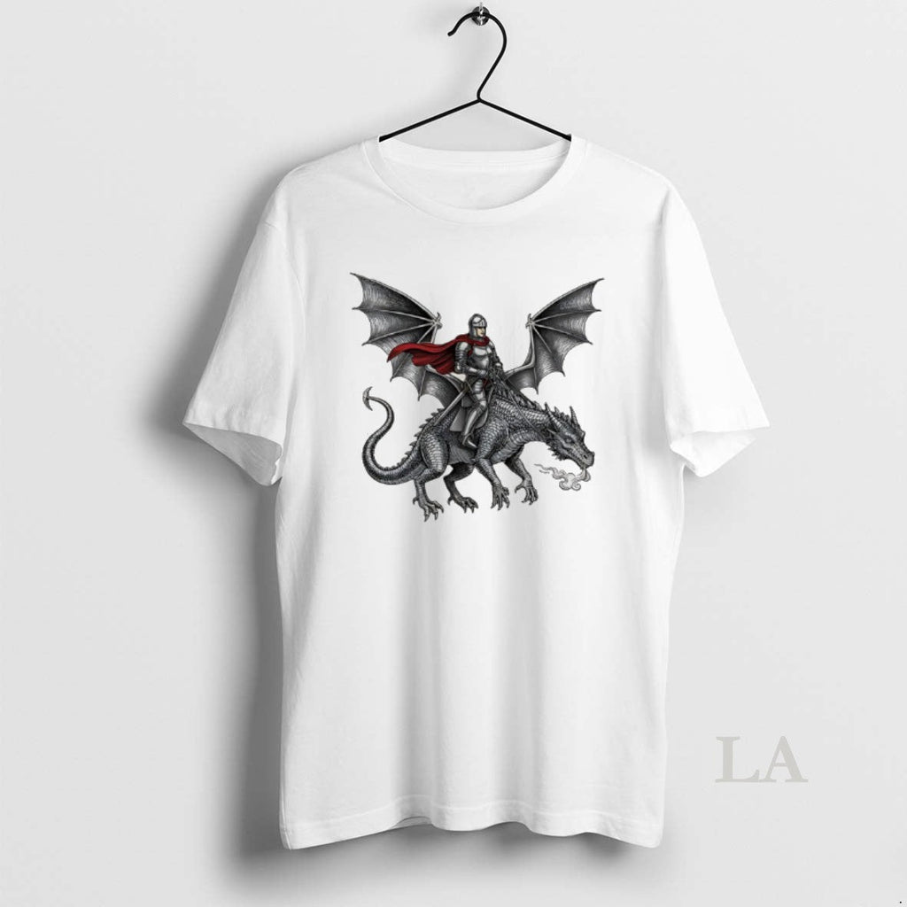 Original Knight Riding Dragon Art T-Shirts, Hoodie, Sweatshirt - T-Shirt, Sweatshirt, Hoodie