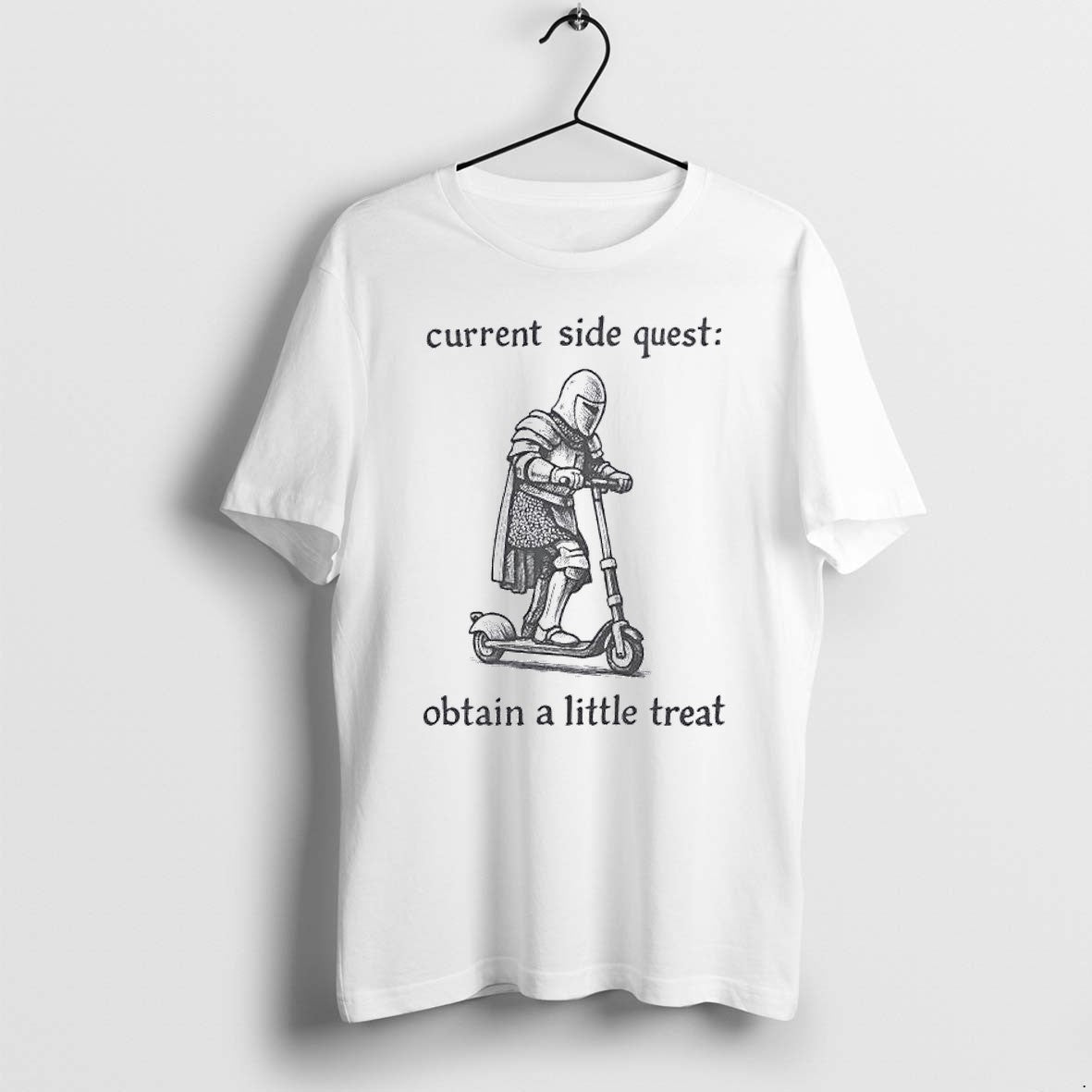 Original Knights Current Side Quest Obtain A Little Treat Tshirts Jpg Unisex T-shirt, Sweatshirt, Hoodie, Long Sleeve Tee - T-Shirt, Sweatshirt, Hoodie