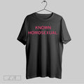 Original Known Homosexual Heavyweight Unisex T-shirt, Sweatshirt, Hoodie, Long Sleeve Tee - T-Shirt, Sweatshirt, Hoodie