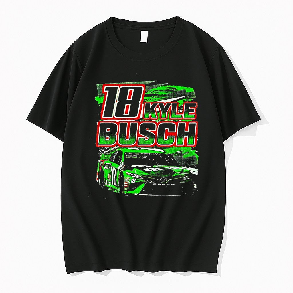 Original Kyle Busch Vintage Nascar 18 Vintage Tshirts Jpg Unisex T-shirt, Sweatshirt, Hoodie, Long Sleeve Tee - T-Shirt, Sweatshirt, Hoodie