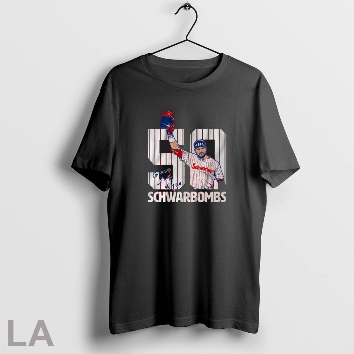Original Kyle Schwarber 50 Hr Schwarbombs Unisex T-shirt, Sweatshirt, Hoodie, Long Sleeve Tee - T-Shirt, Sweatshirt, Hoodie