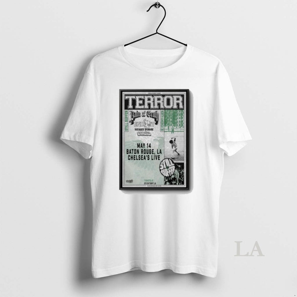 Original Limited May 14 2026 Terror Baton Rouge La Tour Unisex T-shirt, Sweatshirt, Hoodie, Long Sleeve Tee - T-Shirt, Sweatshirt, Hoodie