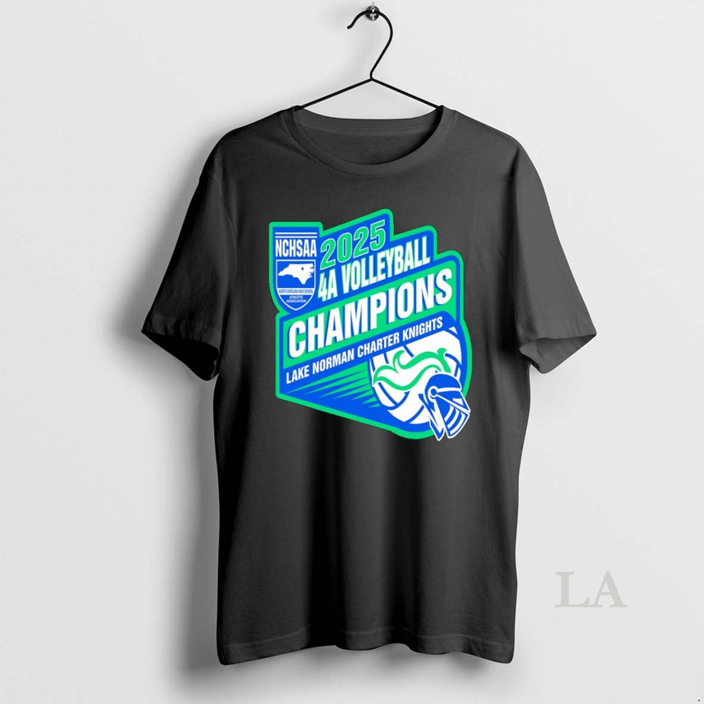 Original Lake Norman Charter Knights Nchsaa 4a Volleyball Champions 2025 T-Shirts, Hoodie, Sweatshirt - T-Shirt, Sweatshirt, Hoodie