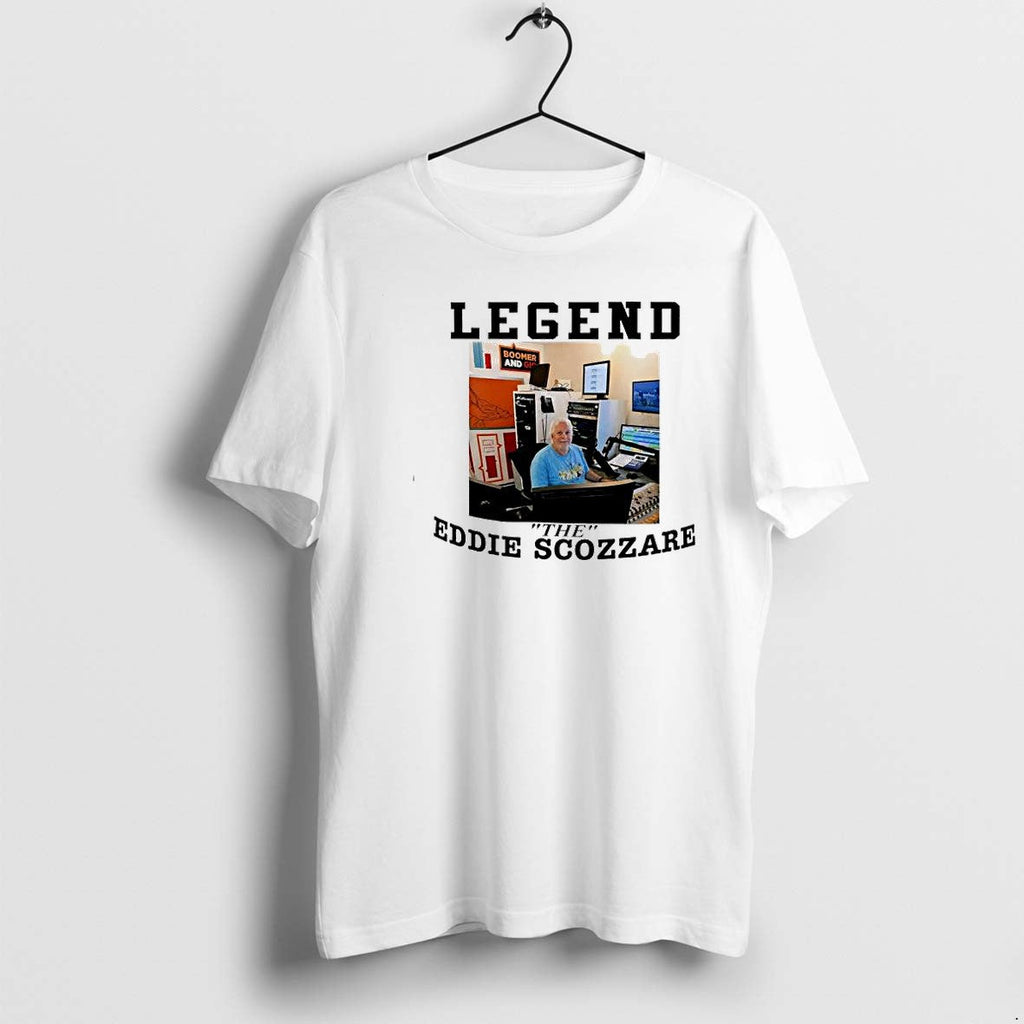 Original Legend Eddie Scozzare Boomer And Gio Radio Host Tshirts Jpg Unisex T-shirt, Sweatshirt, Hoodie, Long Sleeve Tee - T-Shirt, Sweatshirt, Hoodie