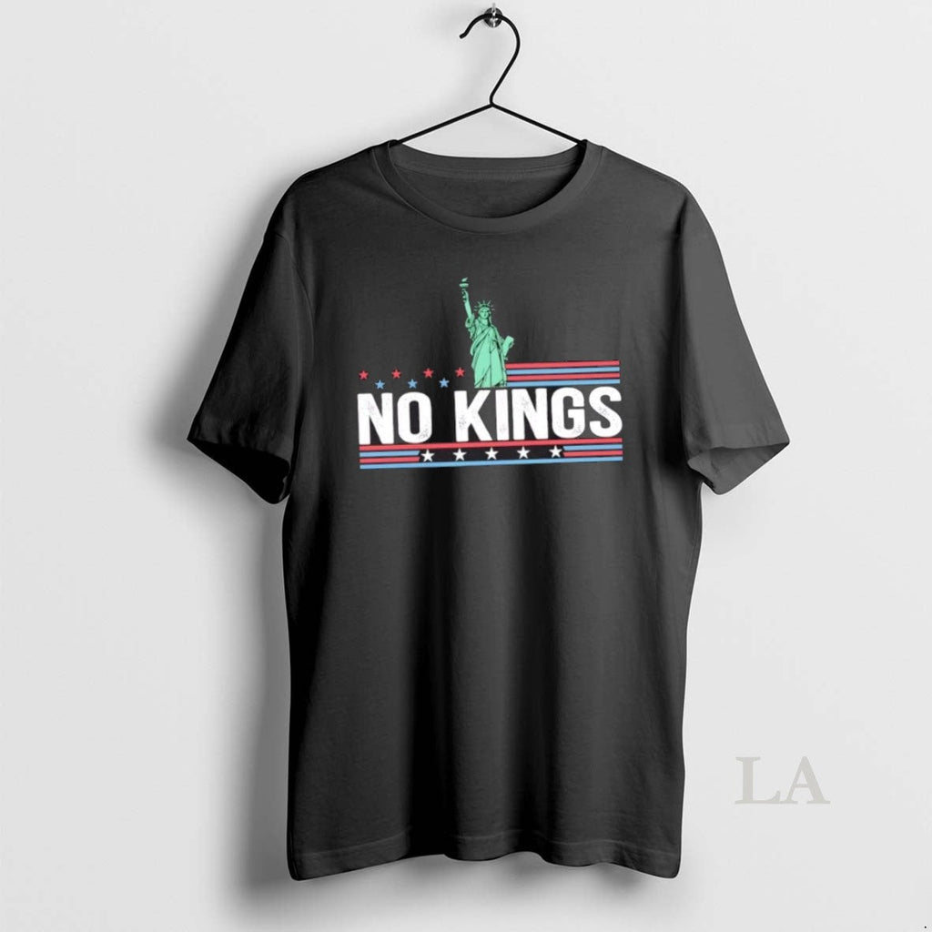Original Liberty Of Statue No Kings Human Rights Us Flag Unisex T-shirt, Sweatshirt, Hoodie, Long Sleeve Tee - T-Shirt, Sweatshirt, Hoodie