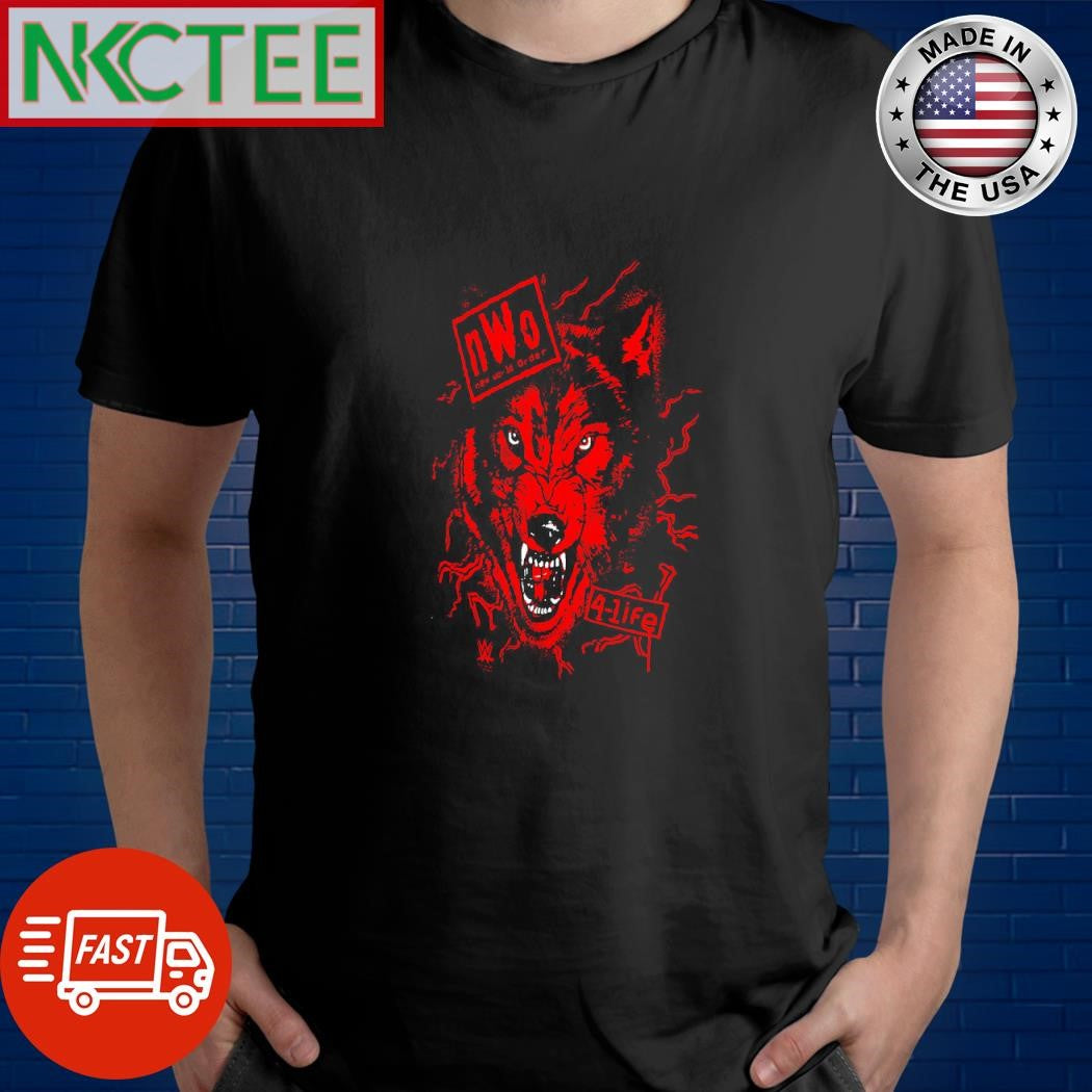 Original Lightning Wolfpac nWo new world order 4-life shirt Unisex T-shirt, Sweatshirt, Hoodie, Long Sleeve Tee - T-Shirt, Sweatshirt, Hoodie