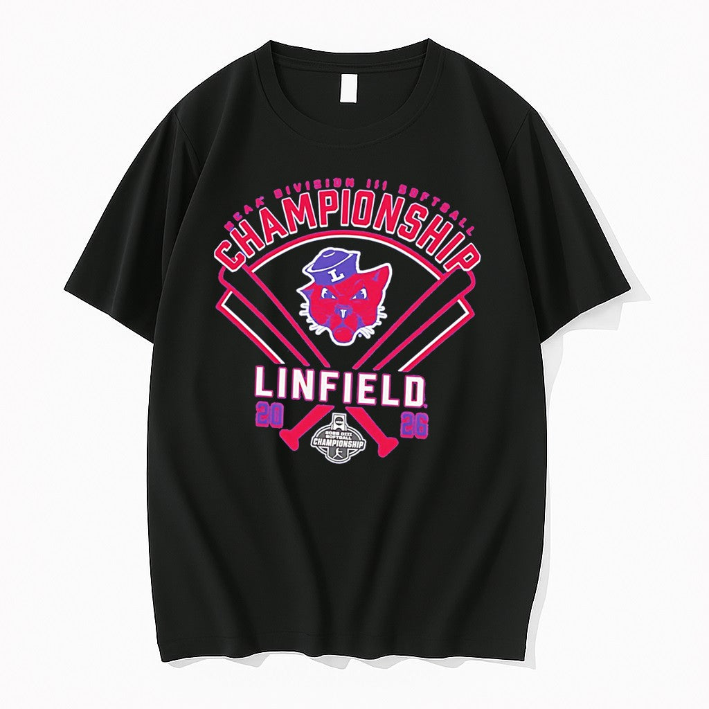 Original Linfield Softball Ncaa Division Ii Softball Championship 2026 Tee Tshirts Unisex T-shirt, Sweatshirt, Hoodie, Long Sleeve Tee - T-Shirt, Sweatshirt, Hoodie