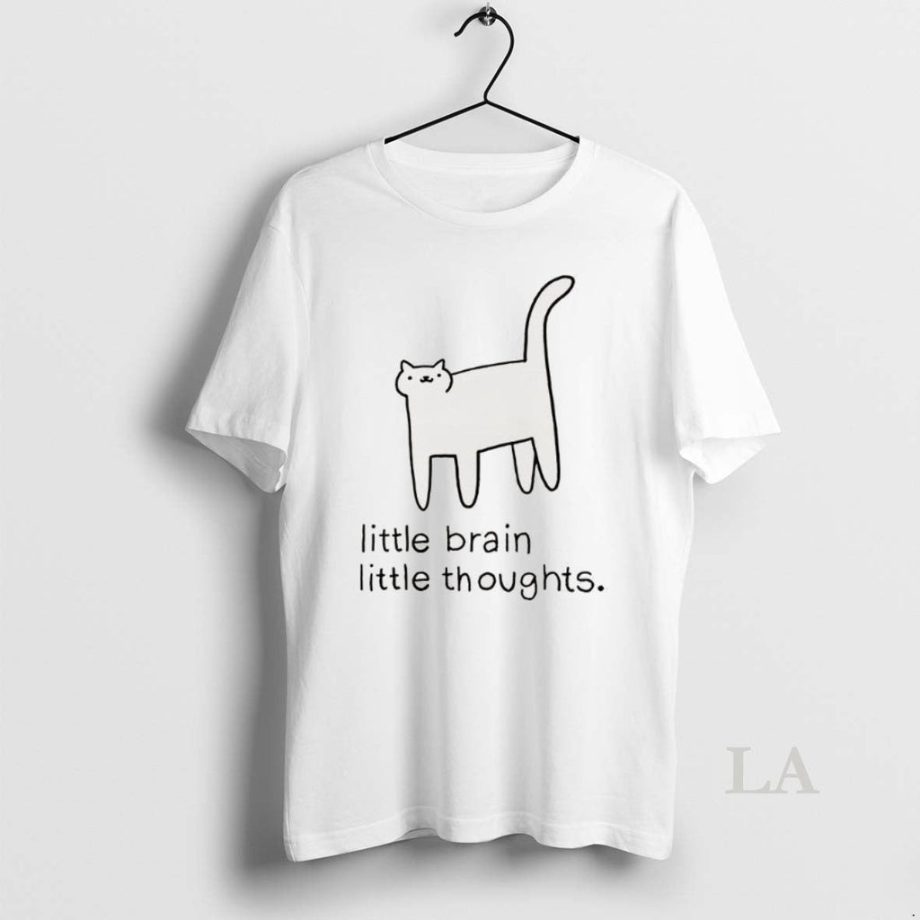 Original Little Brain Little Thoughts Cat Sketch T-Shirts, Hoodie, Sweatshirt - T-Shirt, Sweatshirt, Hoodie