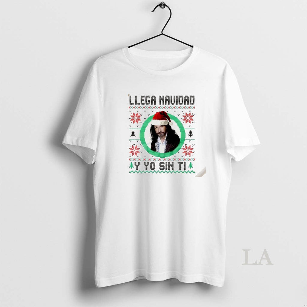 Original Llega Navidad Y Yo Sin Ti Ugly Music Lover T-Shirts, Hoodie, Sweatshirt - T-Shirt, Sweatshirt, Hoodie