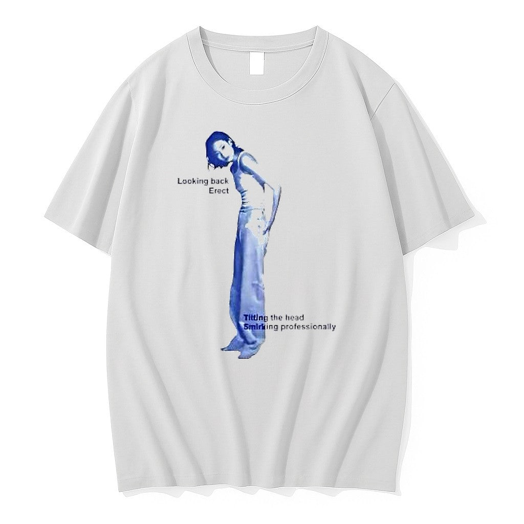 Original Looking Back Erect Titting The Head Smirking Professionally Tshirts Unisex T-shirt, Sweatshirt, Hoodie, Long Sleeve Tee - T-Shirt, Sweatshirt, Hoodie