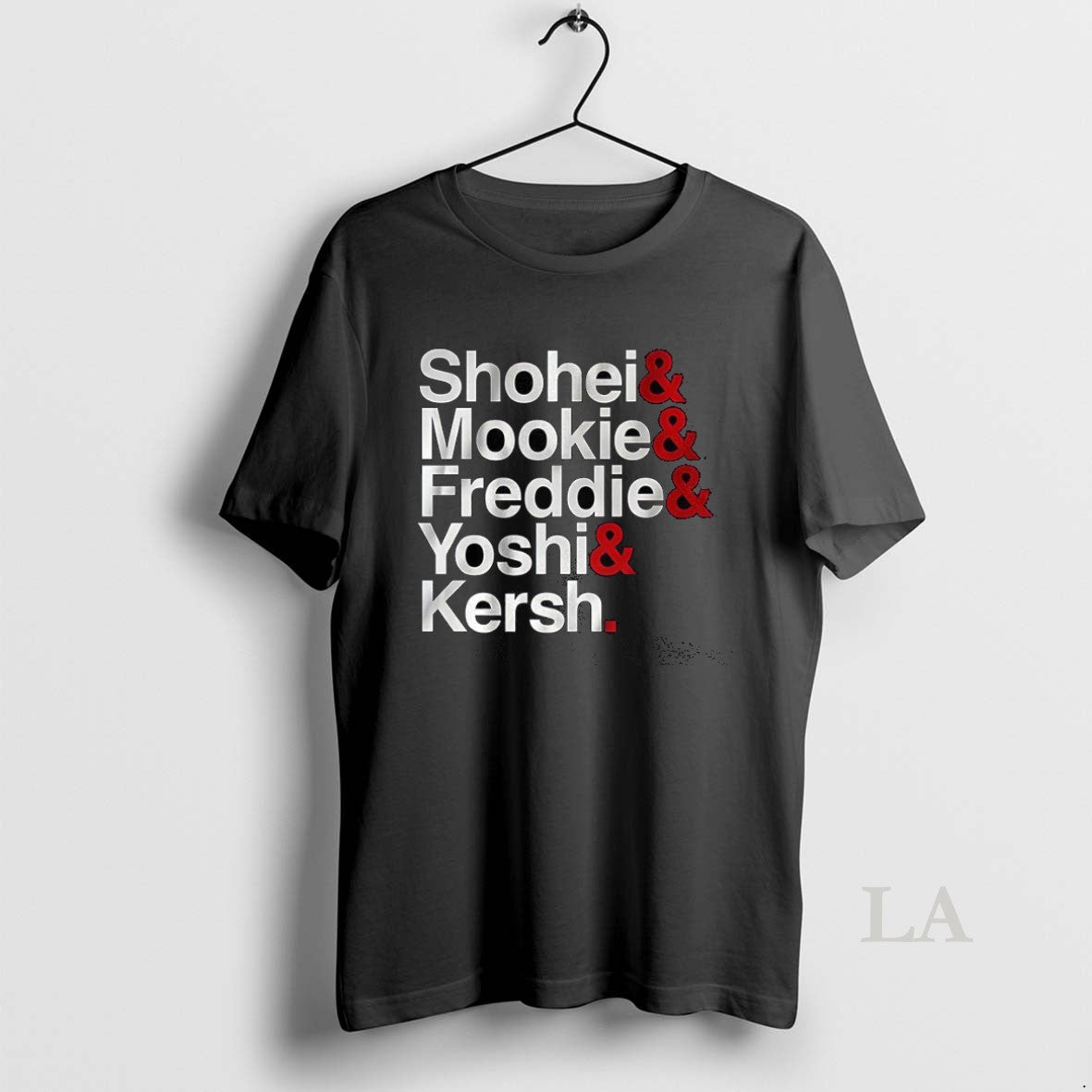 Original Los Angeles Dodgers Baseball Shohei Mookie Freddie Yoshi Kersh Ampersand Stars Unisex T-shirt, Sweatshirt, Hoodie, Long Sleeve Tee - T-Shirt, Sweatshirt, Hoodie