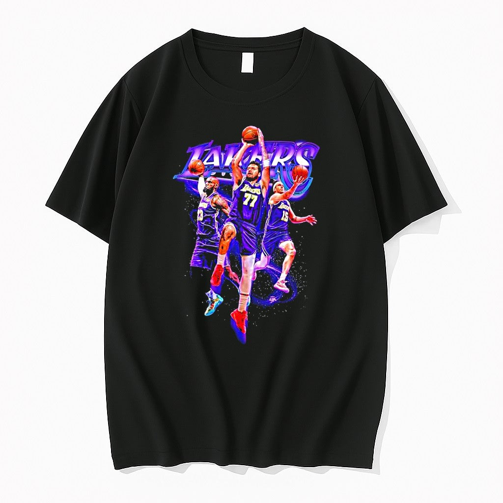 Original Los Angeles Lakers Nba Playoff 2026 Basketball Players Collage Tshirts Unisex T-shirt, Sweatshirt, Hoodie, Long Sleeve Tee - T-Shirt, Sweatshirt, Hoodie