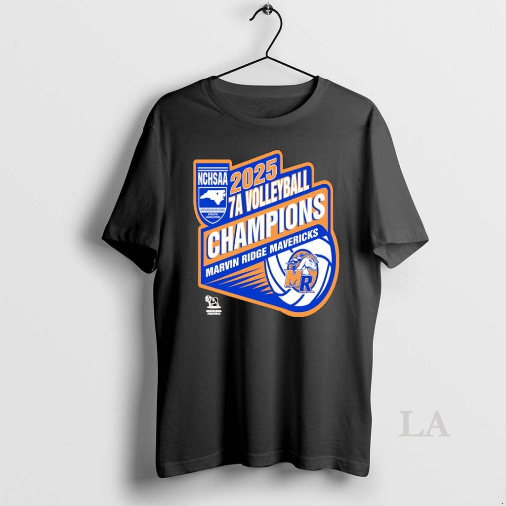 Original Marvin Ridge Mavericks Nchsaa 7a Volleyball Champions 2025 T-Shirts, Hoodie, Sweatshirt - T-Shirt, Sweatshirt, Hoodie